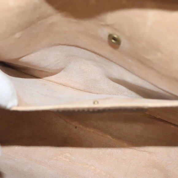 GUCCI GG Supreme Web Sherry Line Clutch Bag PVC Beige Gold 89 01 030 Auth 133336 - Picture 9 of 16